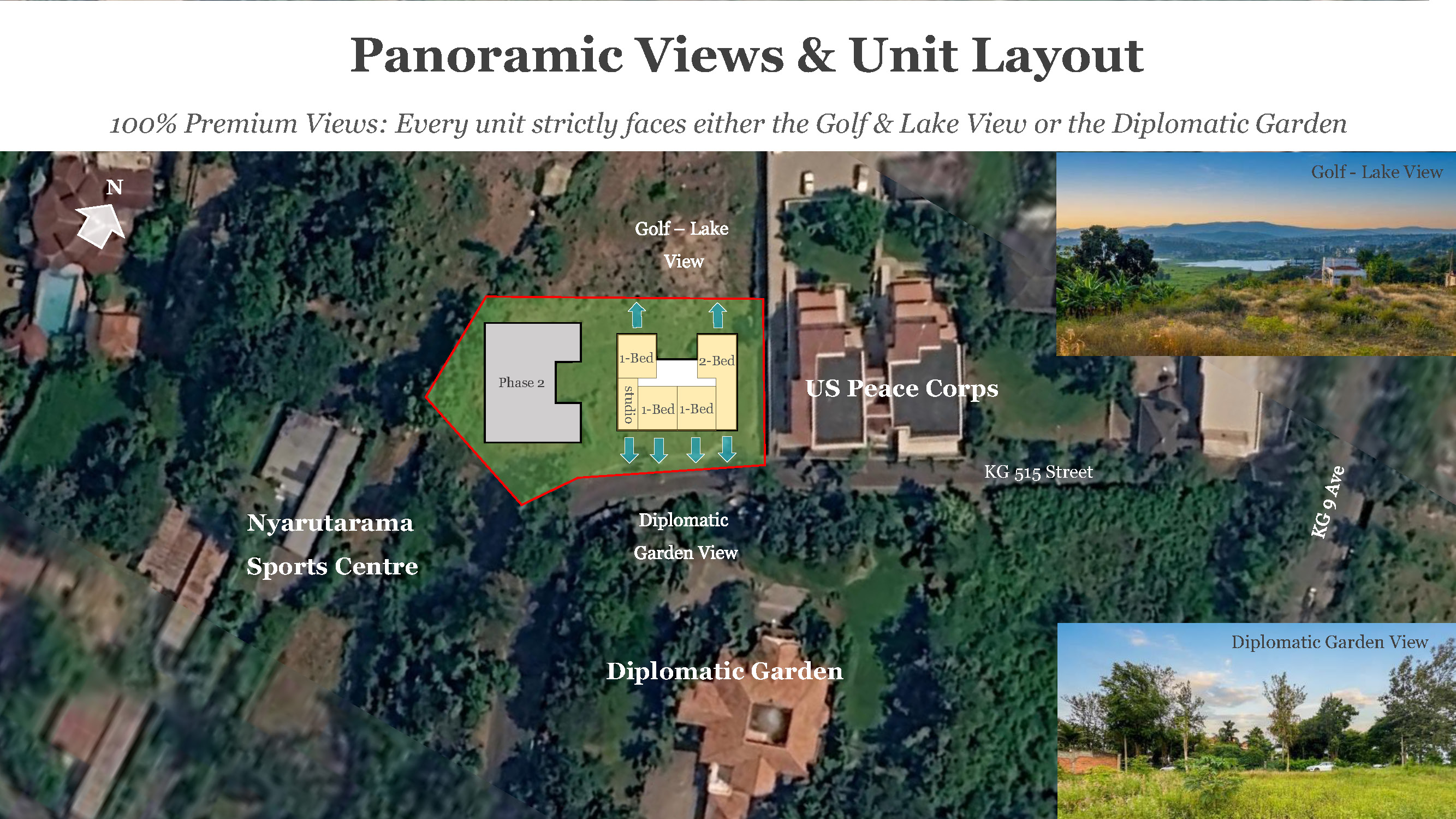 Panoramic Views and Unit Layout