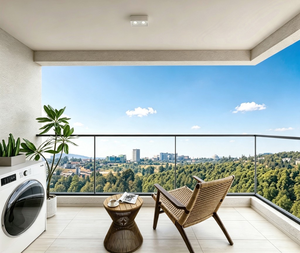Studio balcony