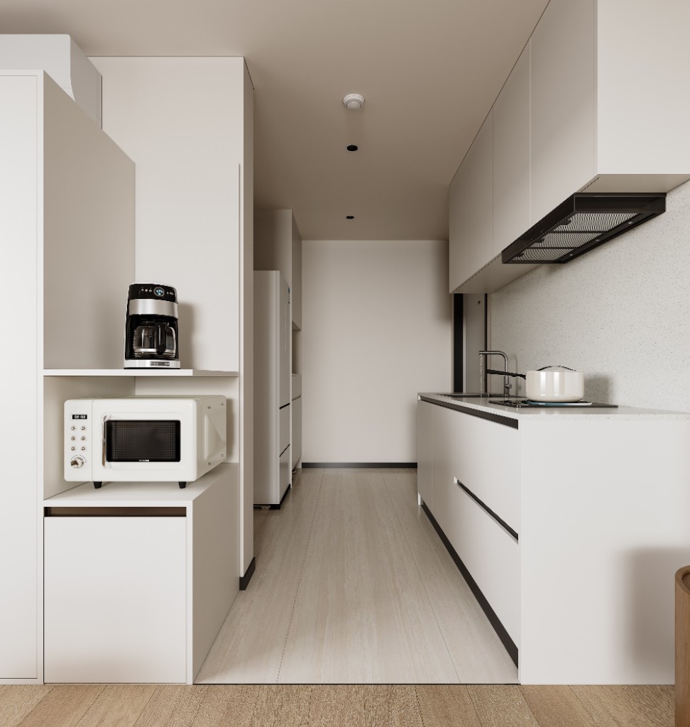 Studio open kitchen